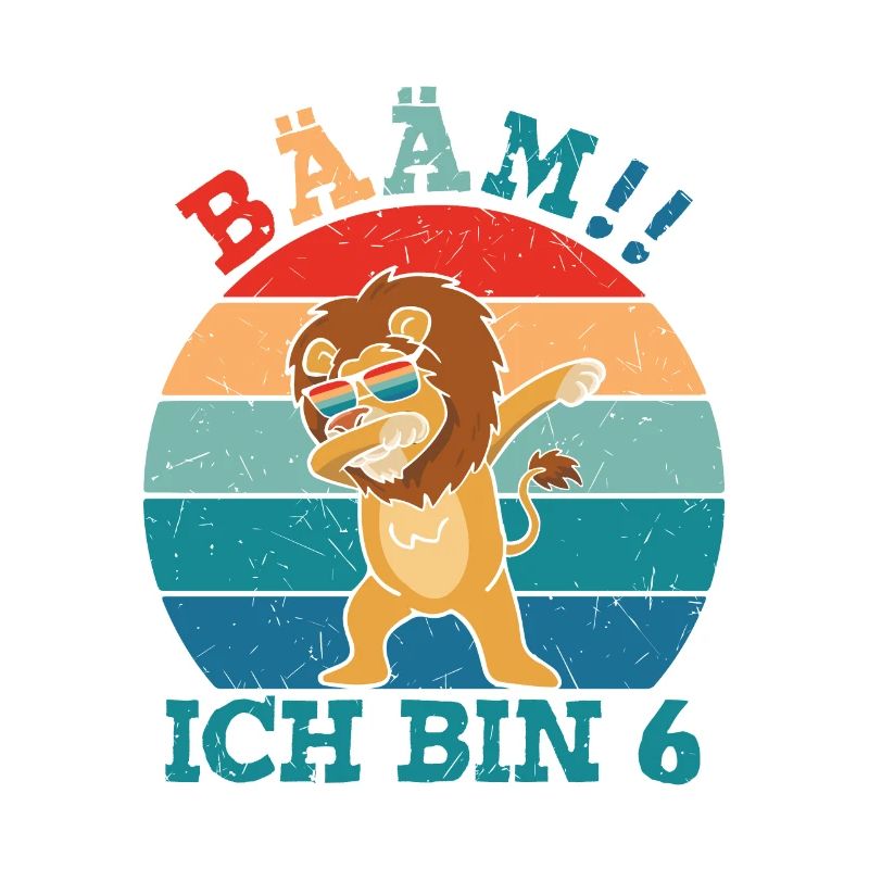 Bääm Ich bin 6 Löwe