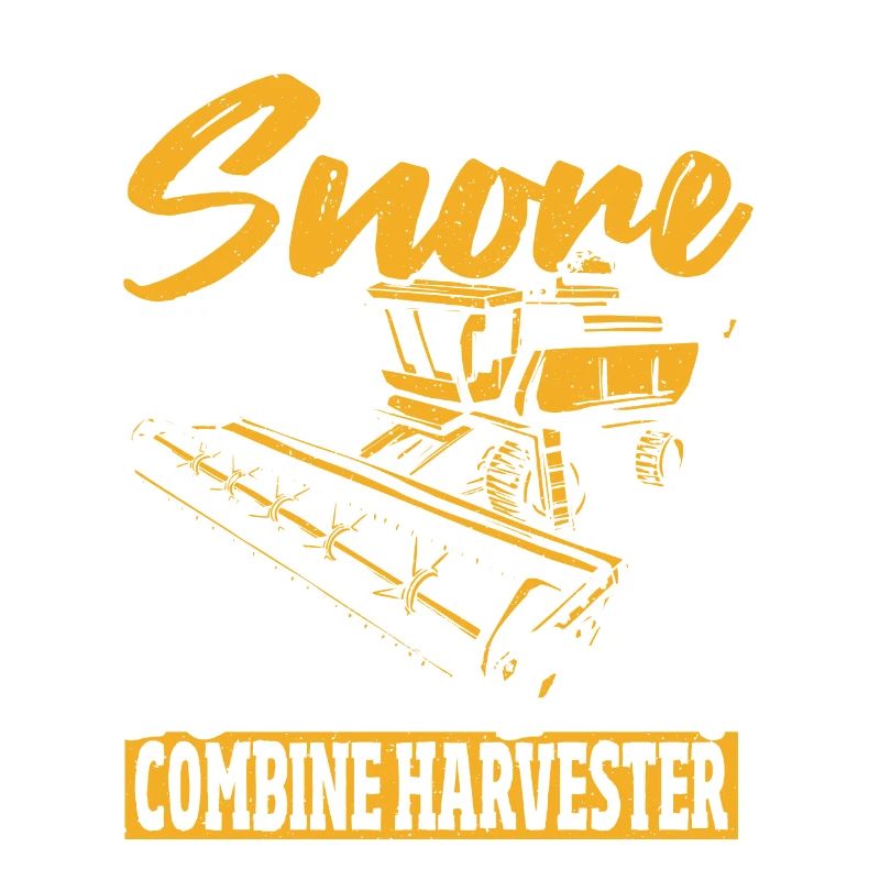 Moissonneuse-batteuse Harvest Harvest Moissonneuse-batteuse Driver Shirt