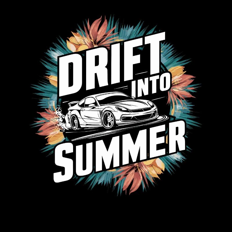 Course de drift automobile, dérive de sport automobile de voiture de course