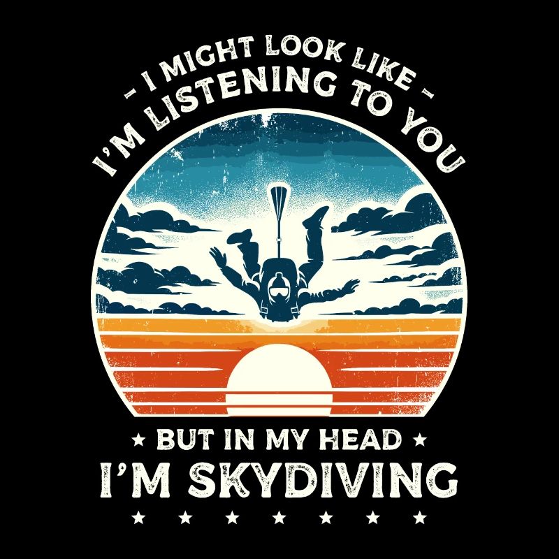 Polygon Art Skydiving Skydive Skydiver Parachuting
