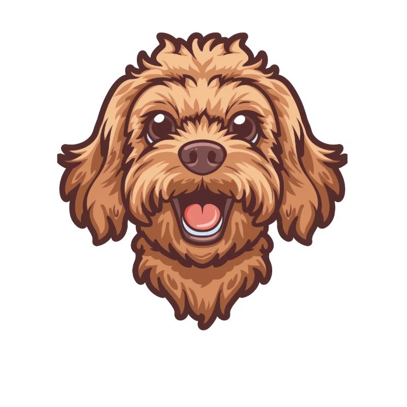 Cavapoo Cavoodle | Cartoon Artwork