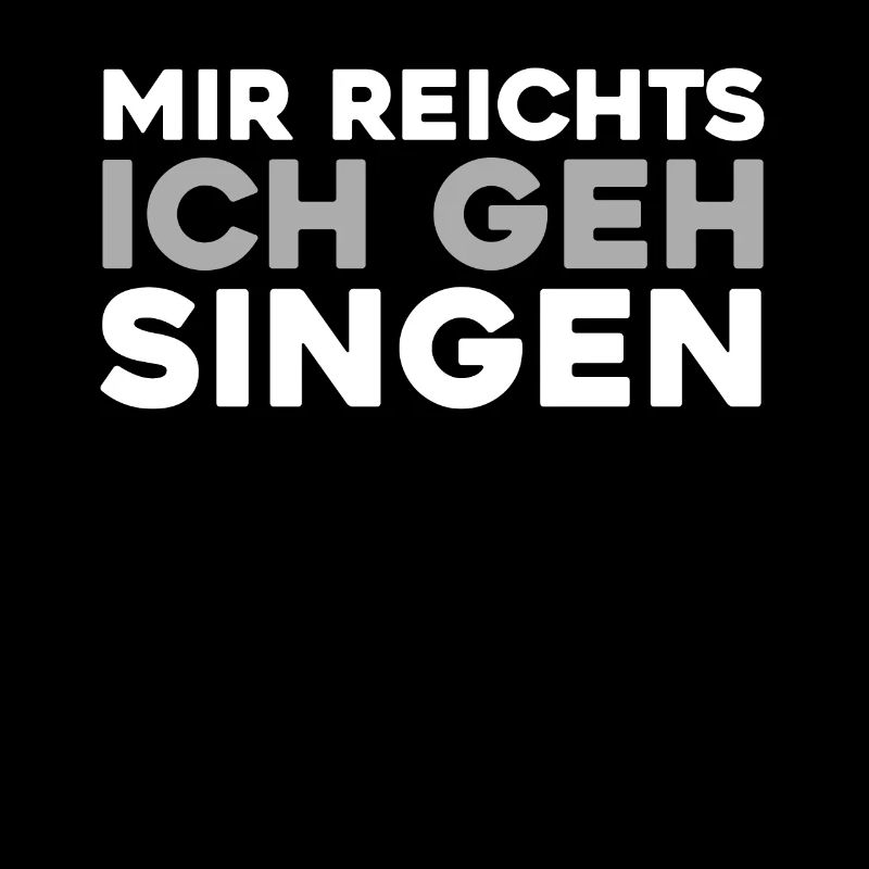 Choir Singer I've had enough I'm going to sing