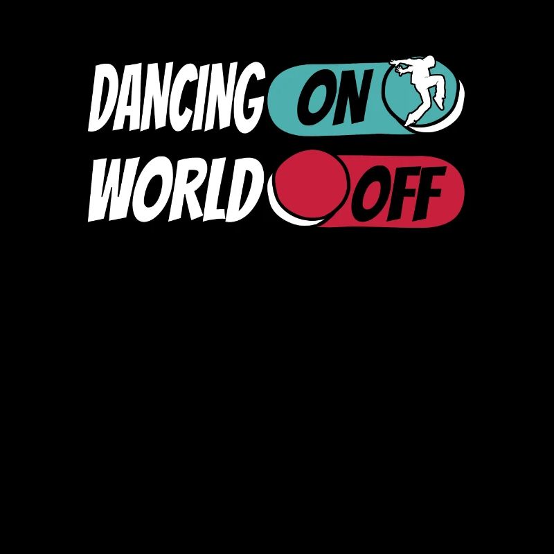 Danseurs dansants dansant sur World Off