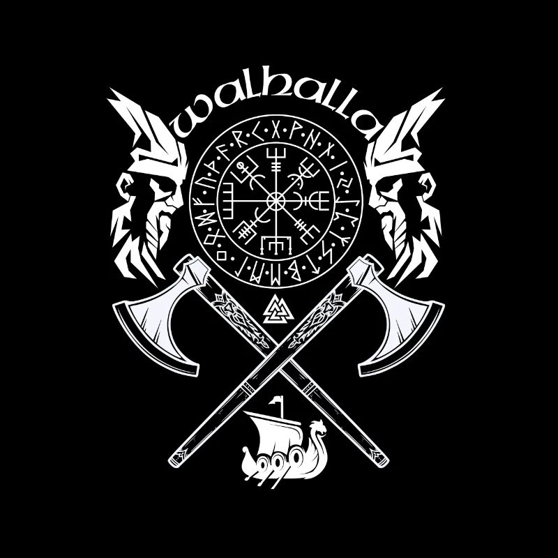 WALHALLA-VIKING SYMBOLE-WIKINGER RUNEN