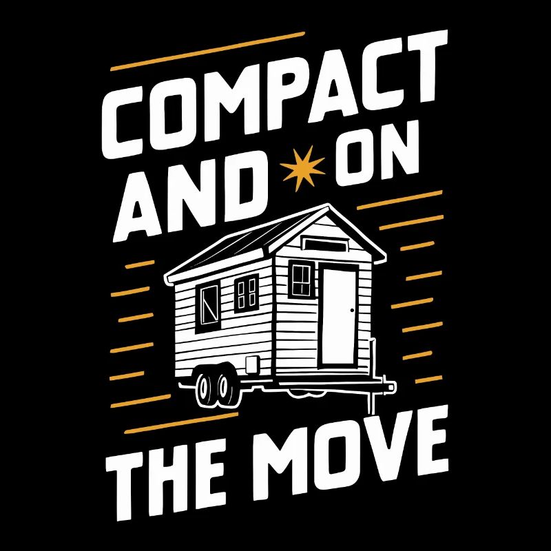 Rolling Tiny House Minimalistischer Lebensstil