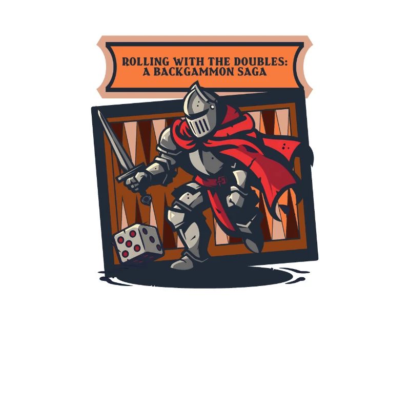 Funny Backgammon Rolling With the Doubles