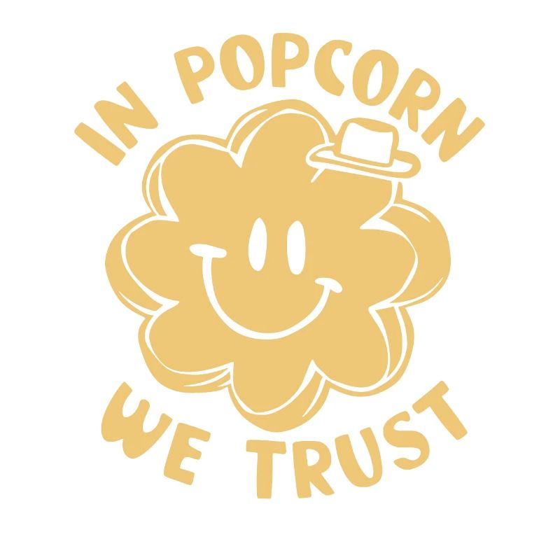 Dicton de pop-corn amusant, pop-corn en rafale