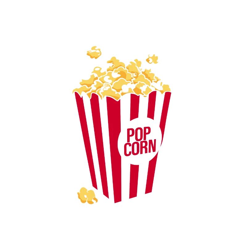 Lustiger Popcorn-spruch, Binge-watching-popcorn