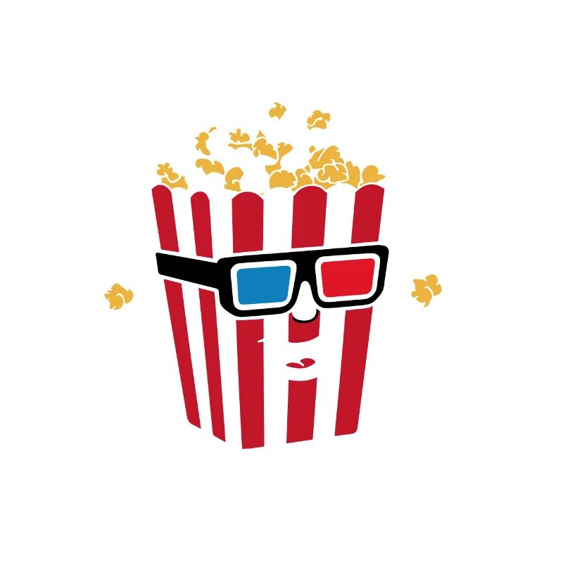 Dicton de pop-corn amusant, pop-corn en rafale