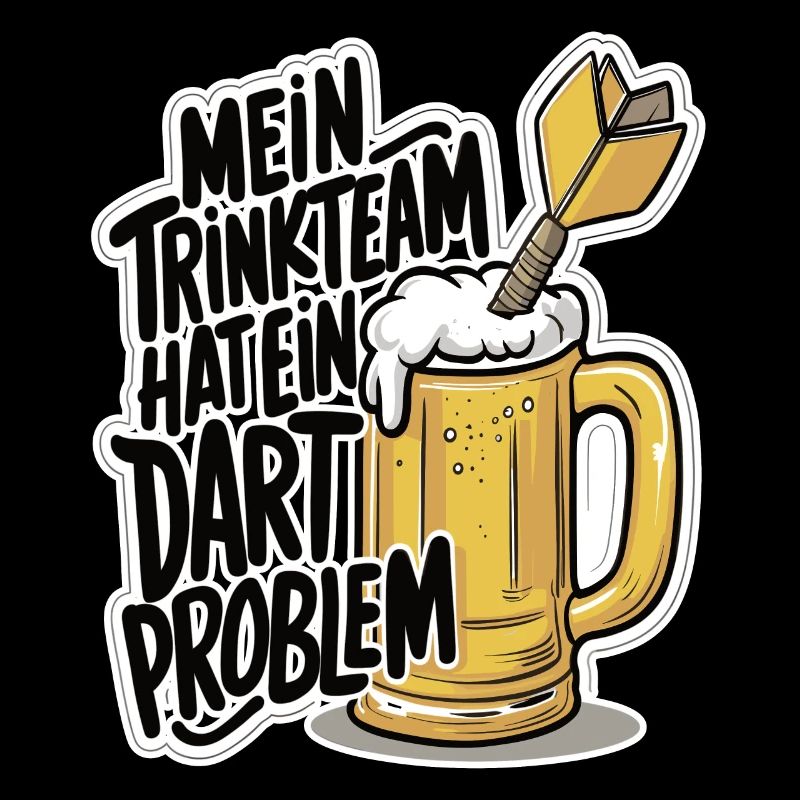 Mein Trinkteam Hat Ein Dart Problem