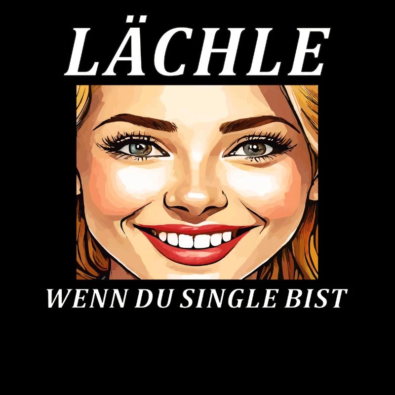FRAU LÄCHLE WENN DU SINGLE BIST