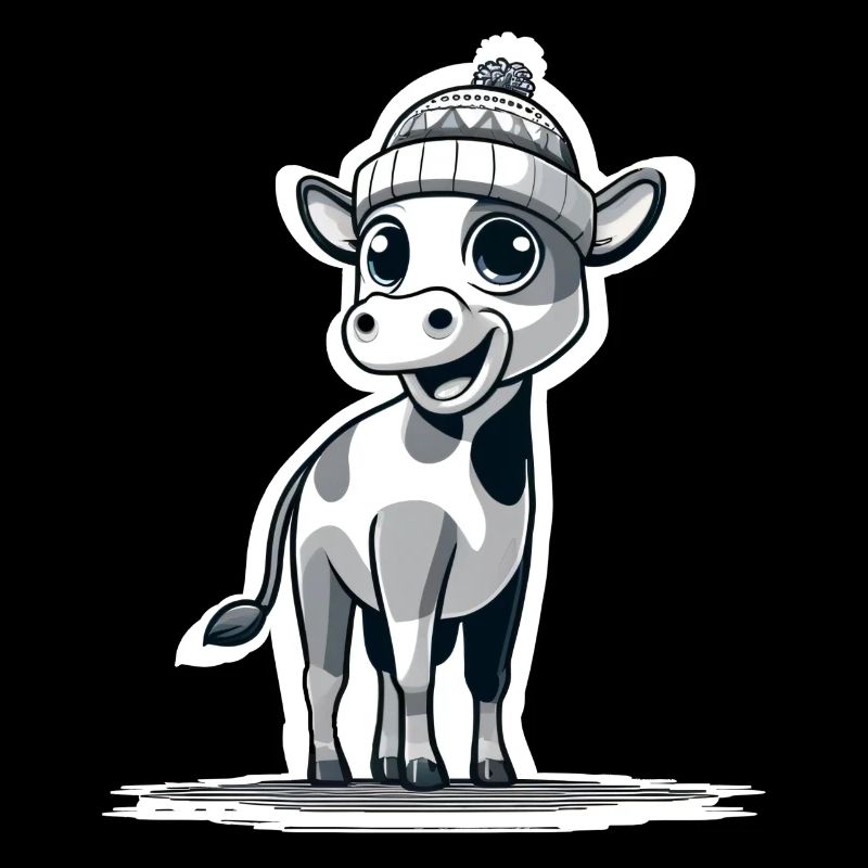 Calf with cap bk