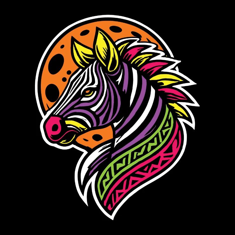 Zebra Stammes Moon Phases