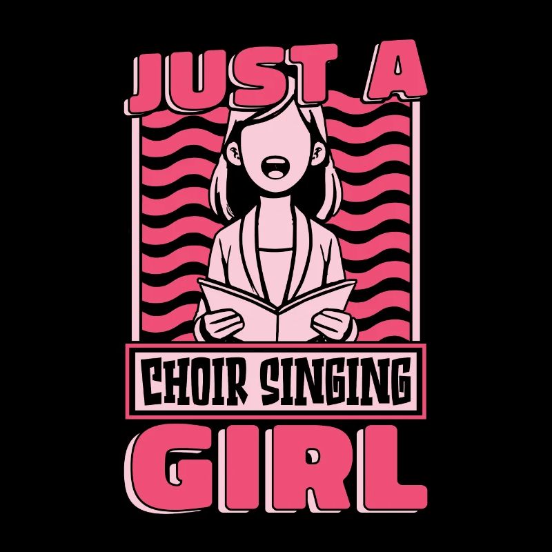 Chanteuse de chorale Juste une chanteuse de chorale