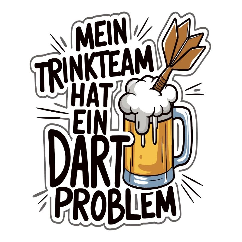 Mein Trinkteam Hat Ein Dart Problem