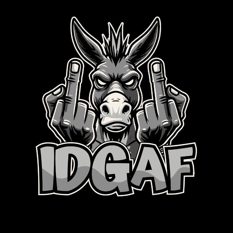Muli Donkey Idgaf