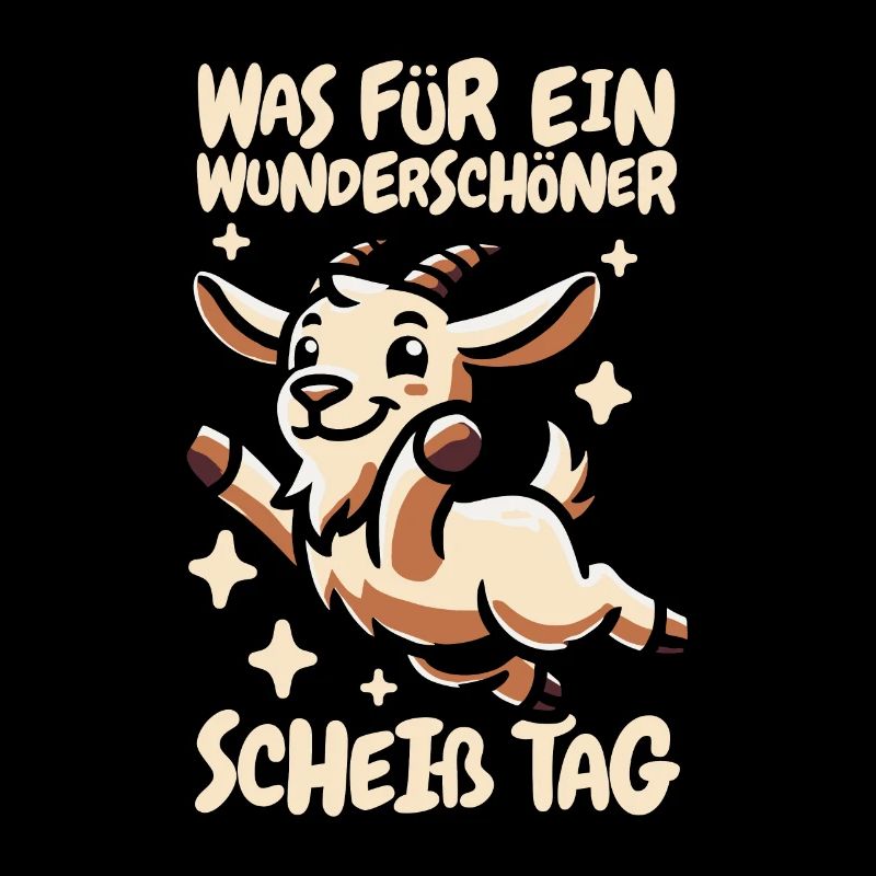 Ziege Wunderschöner Tag
