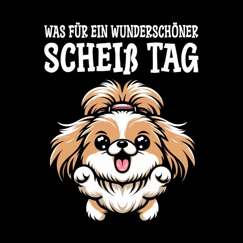 Pekingese Wunderschöner Tag
