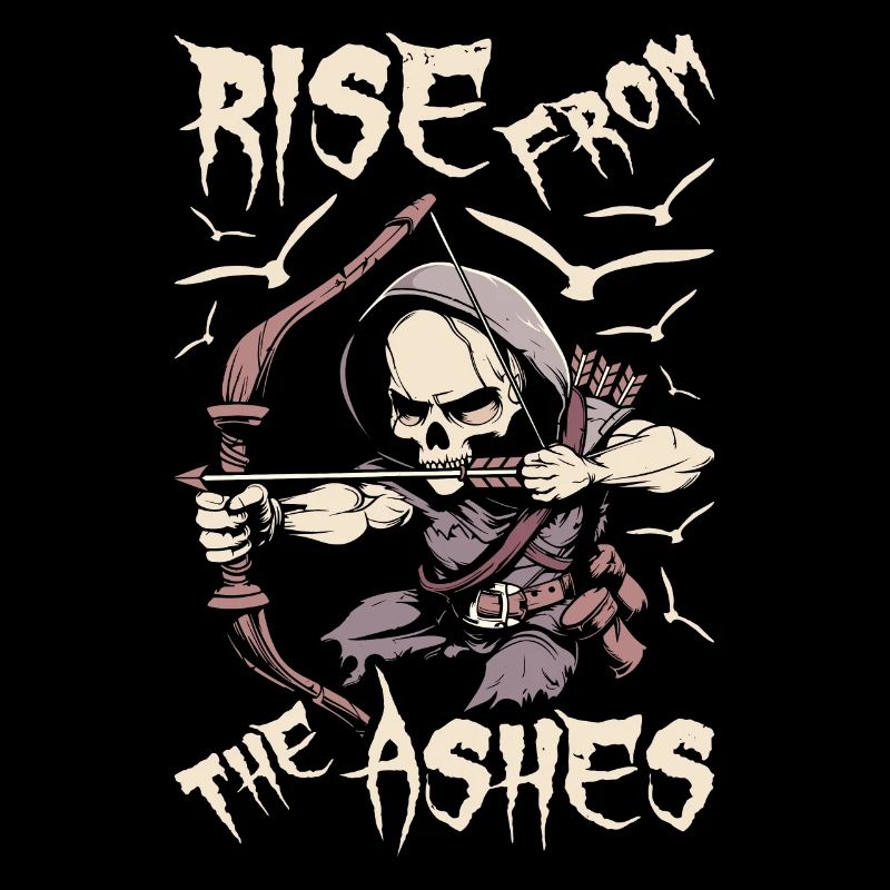 Bogenjagd Bogenjäger Skelett