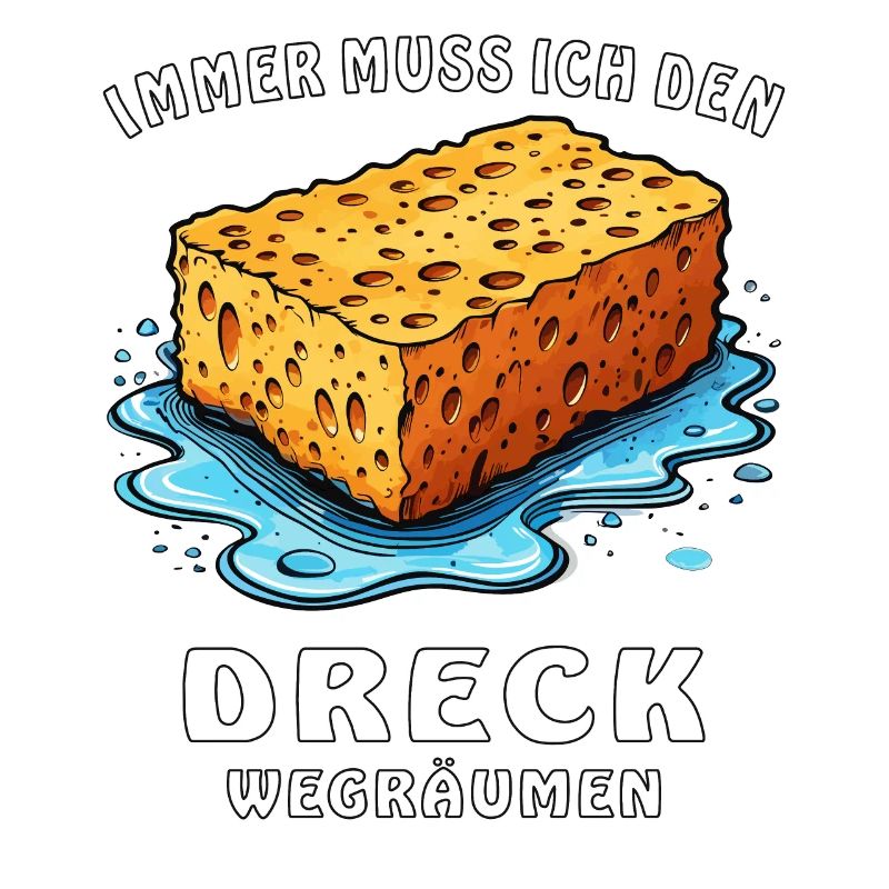 IMMER MUSS ICH DEN DRECK WEGRÄUMEN