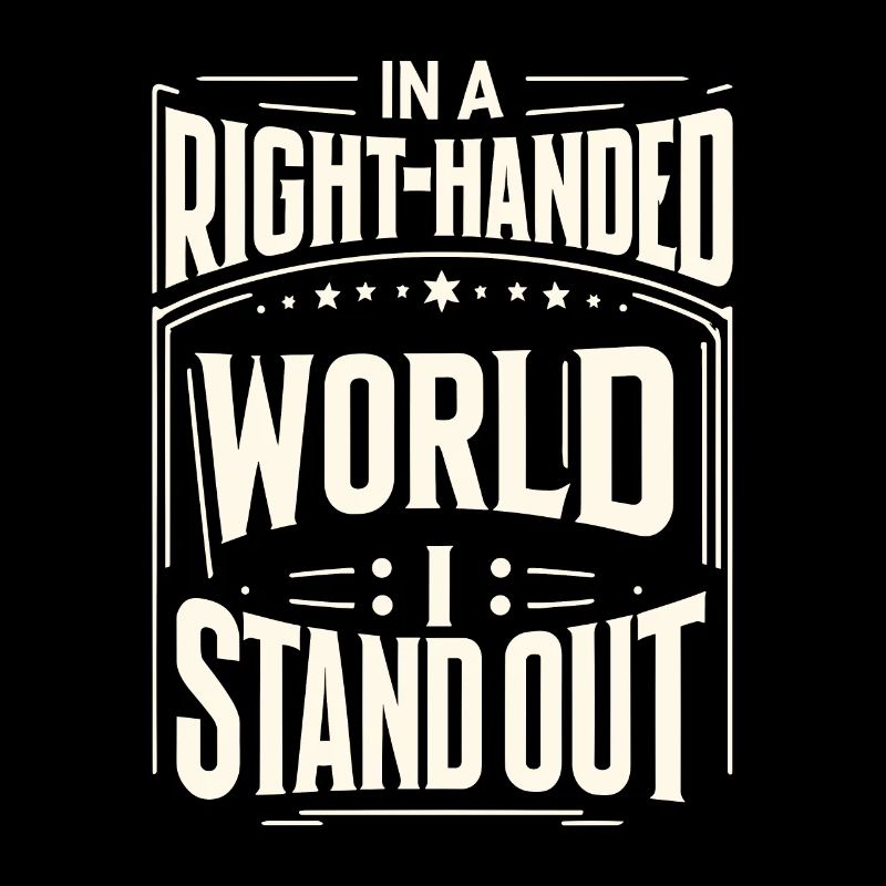 Linkshänder Lefty Left-hander Leftie Buddy