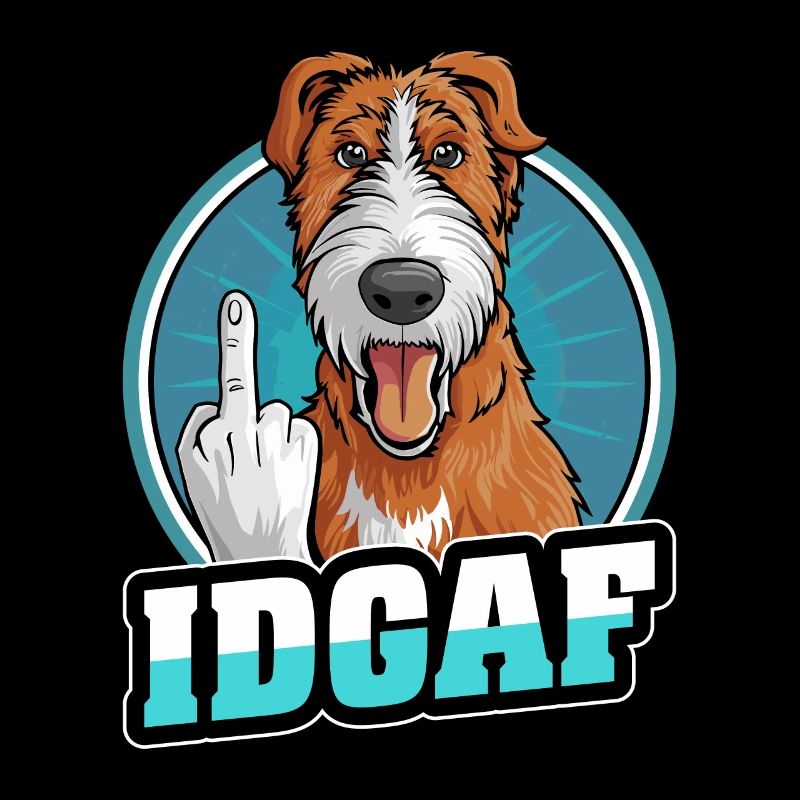 Irish Wolfhound Idgaf