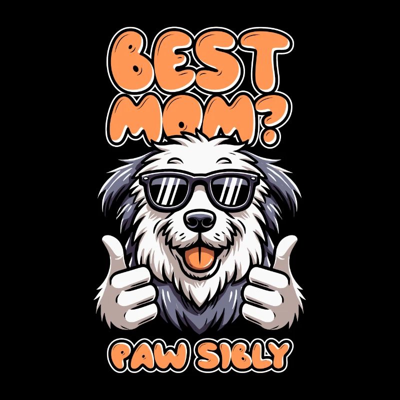 Altenglischer Schäferhund Bobtail Mutter