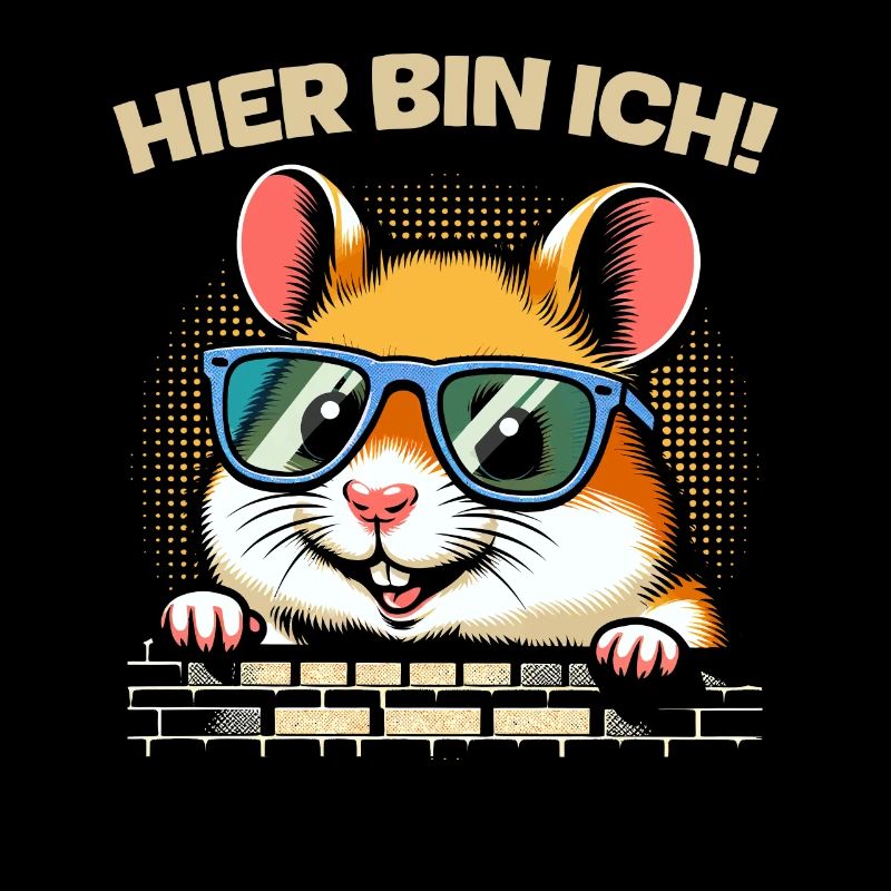 Hier bin ich! Hamster