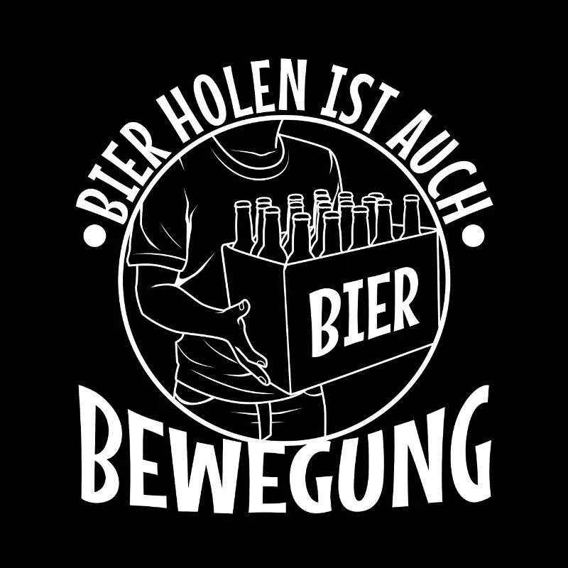 Getting beer is also exercise