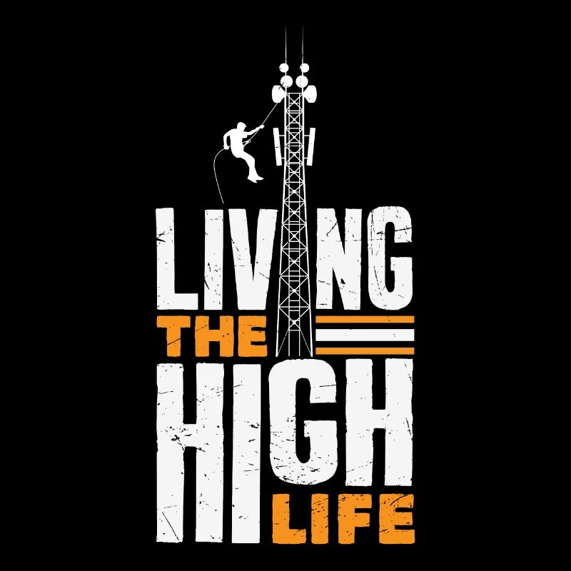 Turmkletterer-techniker Turmarbeiter