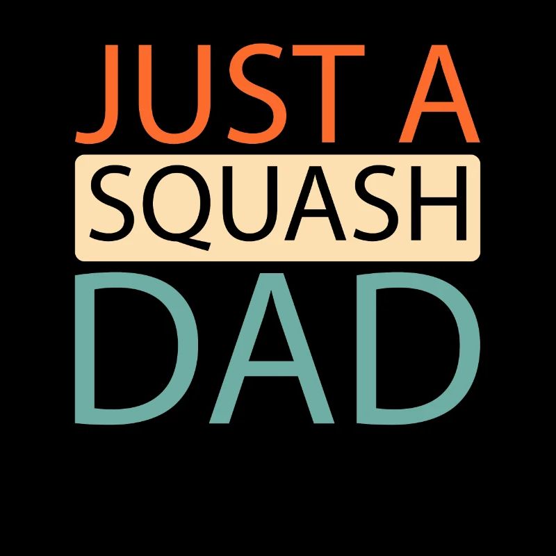 Le squash juste un papa de squash
