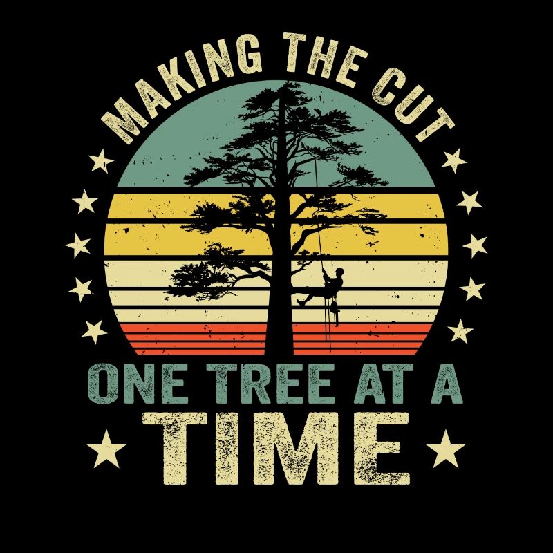 Arborist Baumpfleger Baumkletterer Baumklettern