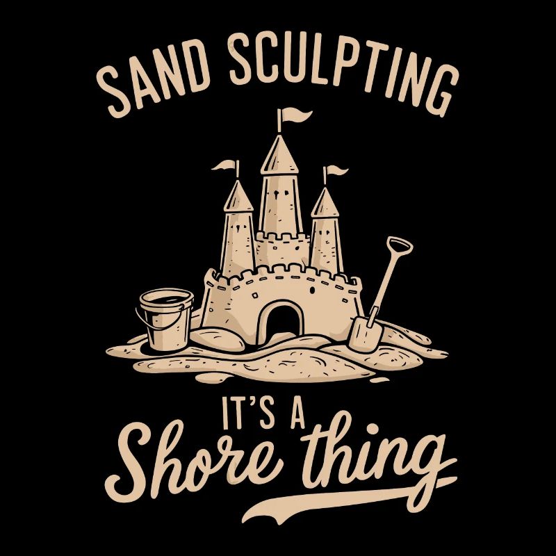 Art créatif des châteaux de sable sur la plage | Sculptures