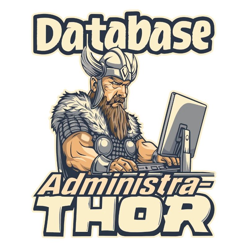 Viking Databaseadministra-thor Nerdy