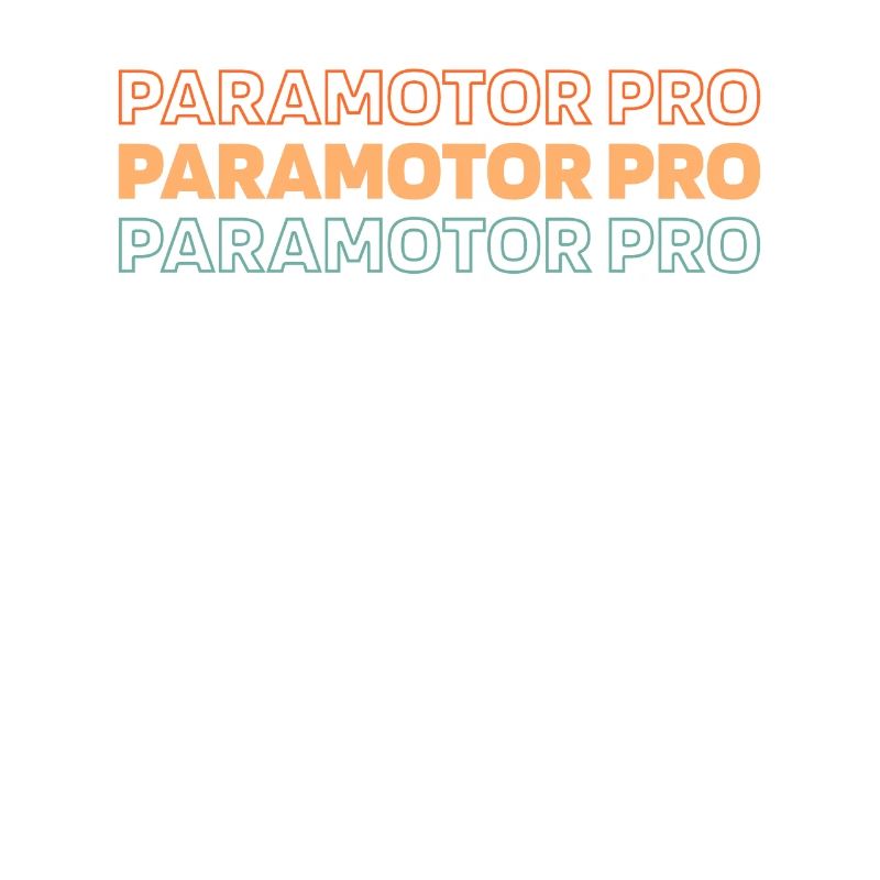 Paramotor paragliding
