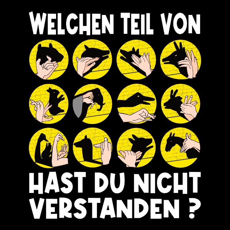 Hand Shadow Puppet Show Puppets