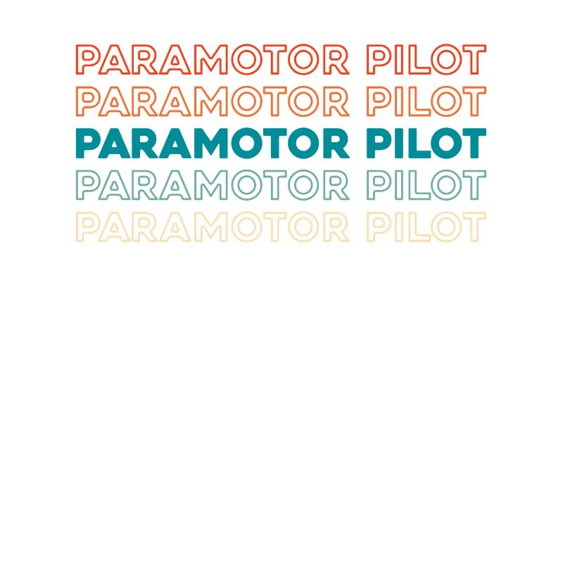 Paramotor paragliding
