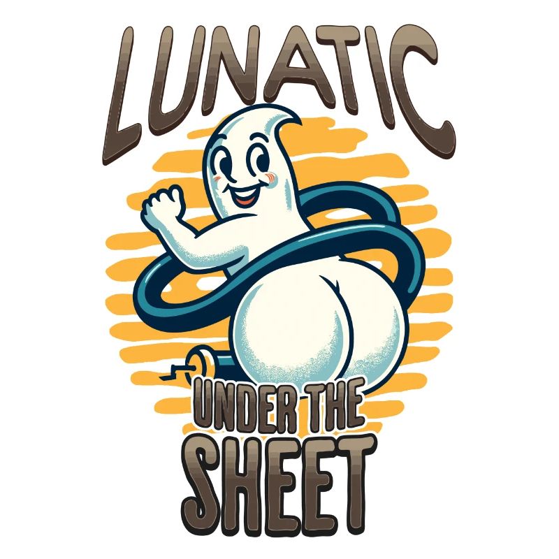 Ghost Shows Butt Funny Ghost Design
