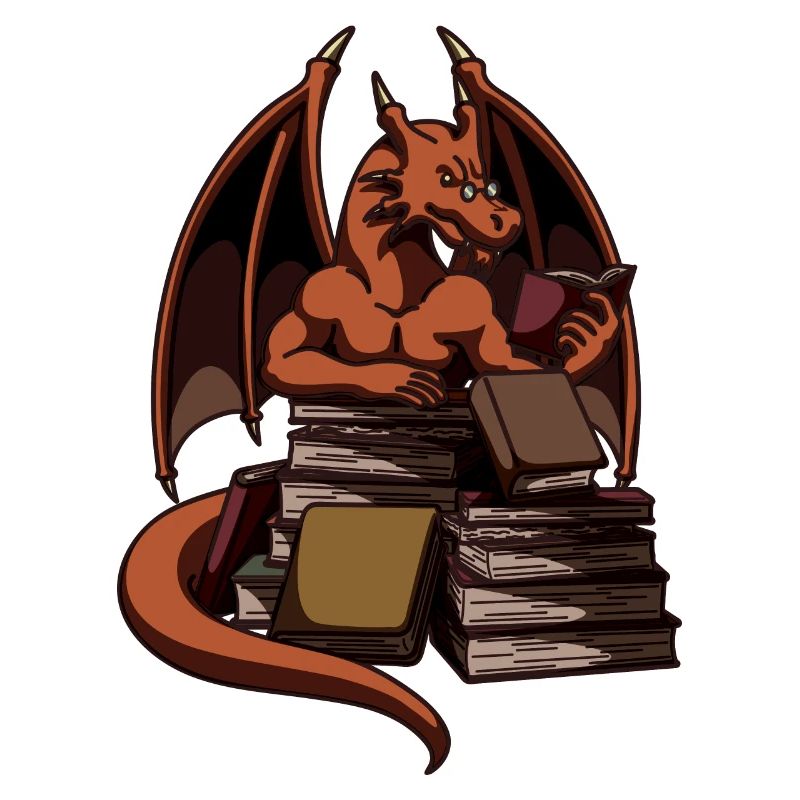 Dragon Reading Magic Dungeon