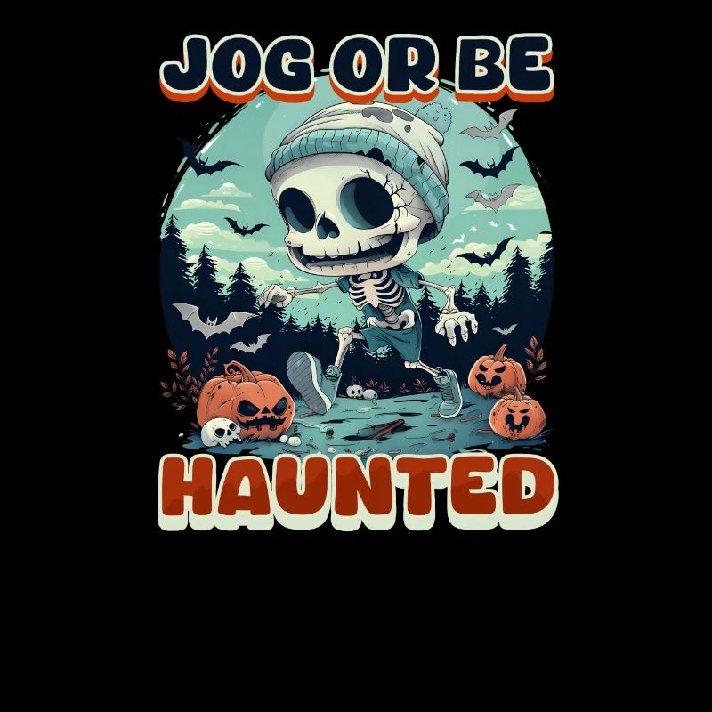 Halloween-Läufer Joggen oder verfolgt werden!