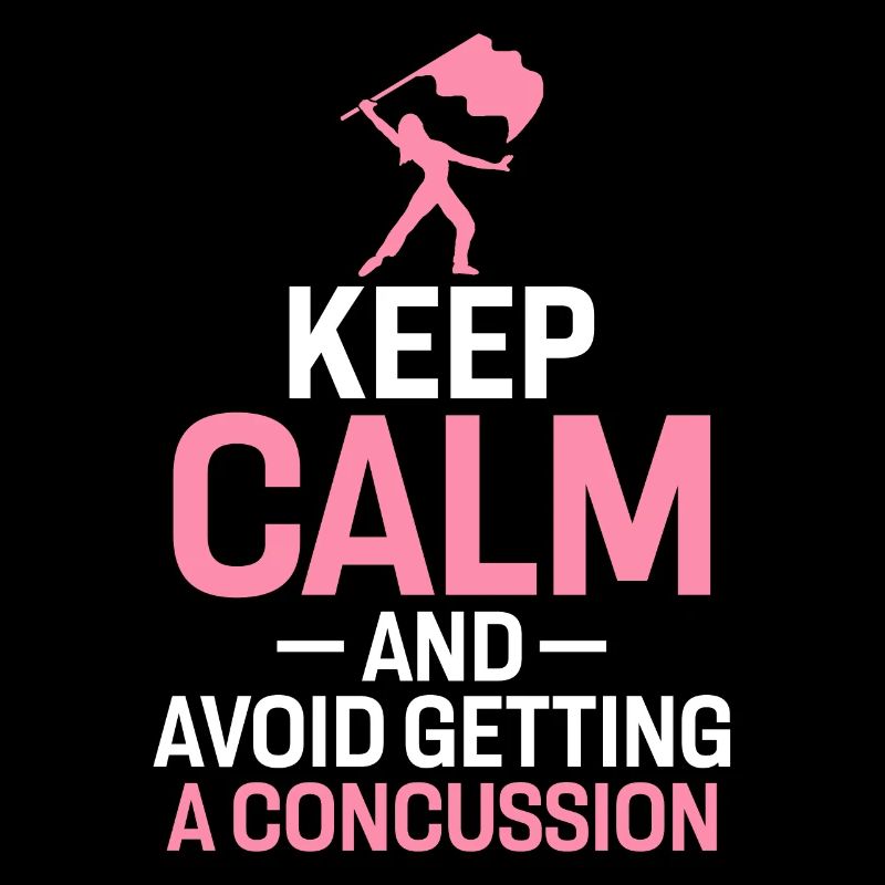 Keep Calm and Avoid Getting A Concussion Funny