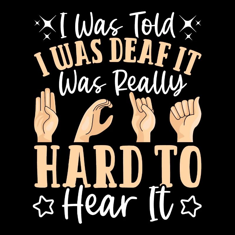 Deaf Pride ASL Sign Language