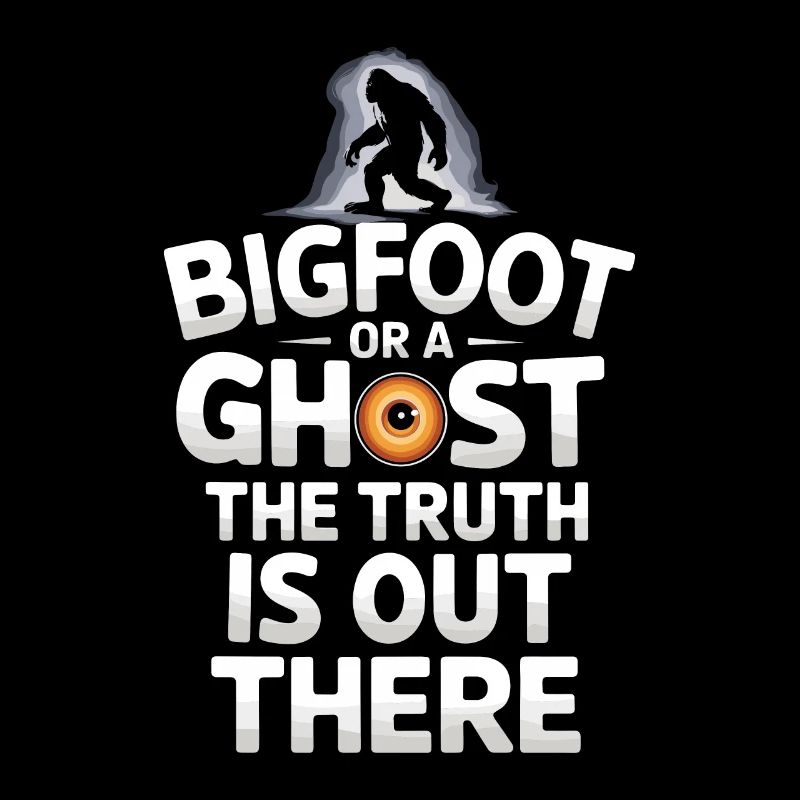 Bigfoot croyant Sasquatch Cryptide Créature de la forêt