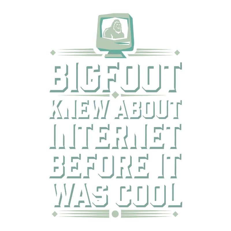 Bigfoot Believer Sasquatch Cryptid Forest Creature