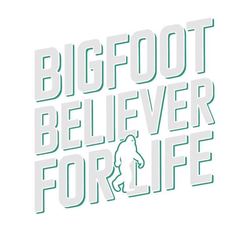 Bigfoot Believer Sasquatch Cryptid Forest Creature