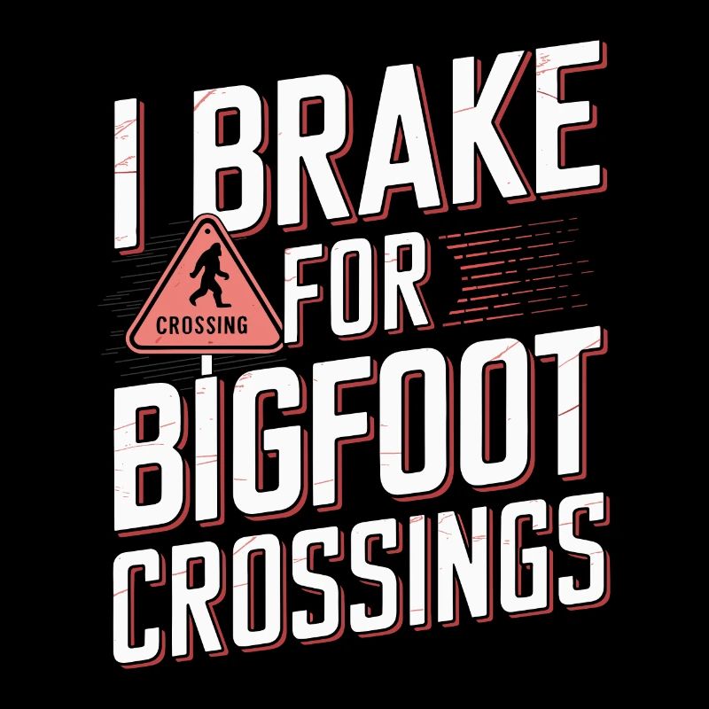 Bigfoot croyant Sasquatch Cryptide Créature de la forêt