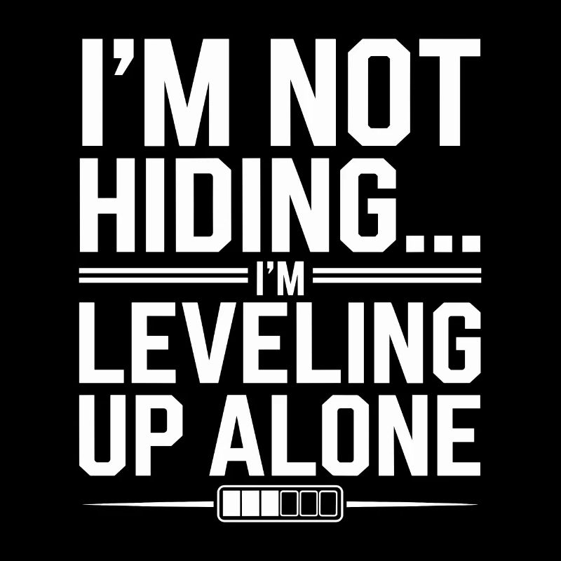 Joueur introverti déclarant calme