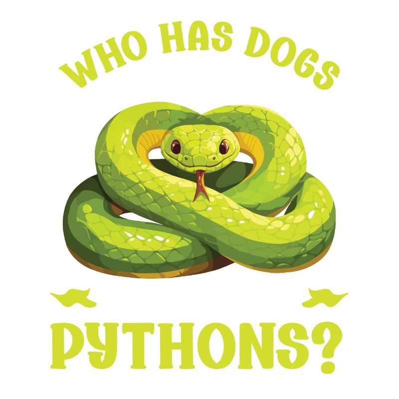 Python arborescent vert