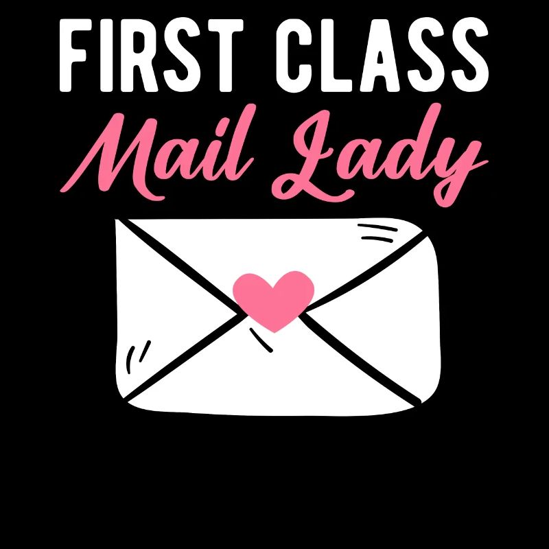 First Class Mail Lady Postangestellte