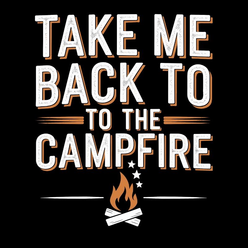 Nostalgic camping memories, retro vibes,